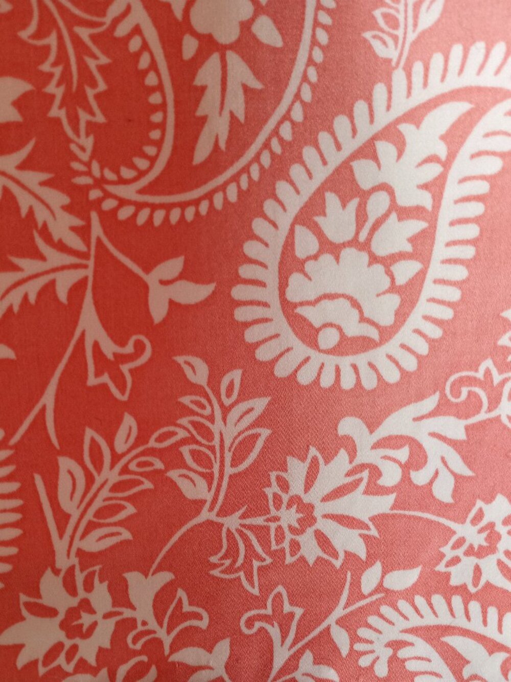 'Brooks Brothers' Paisley Skirt Size 6 Lined Pale Pink/White EUC - Picture 3 of 5